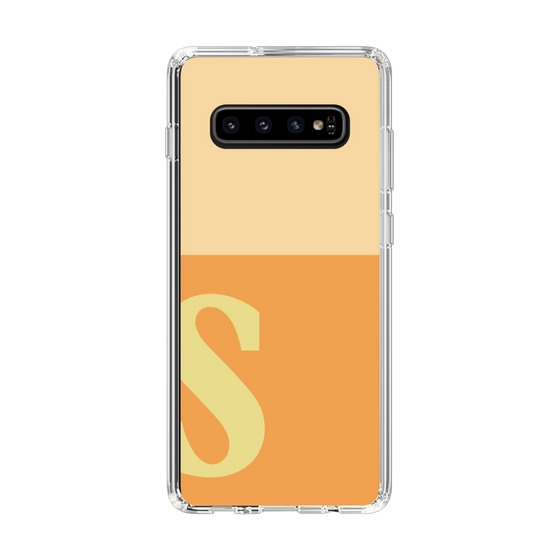 Slim Protection Case［ Original - initial two tone - S orange ］