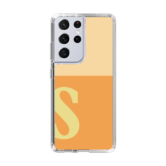 Slim Protection Case［ Original - initial two tone - S orange ］