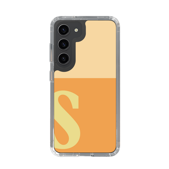 Slim Protection Case［ Original - initial two tone - S orange ］
