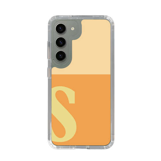 Slim Protection Case［ Original - initial two tone - S orange ］