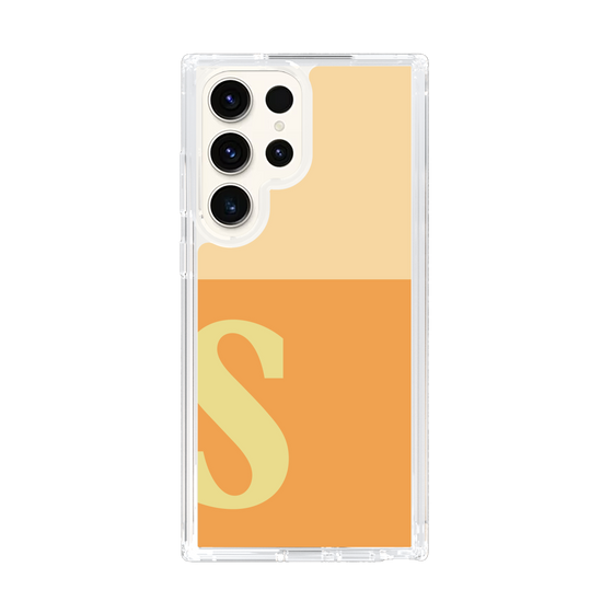 Slim Protection Case［ Original - initial two tone - S orange ］
