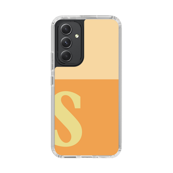 Slim Protection Case［ Original - initial two tone - S orange ］