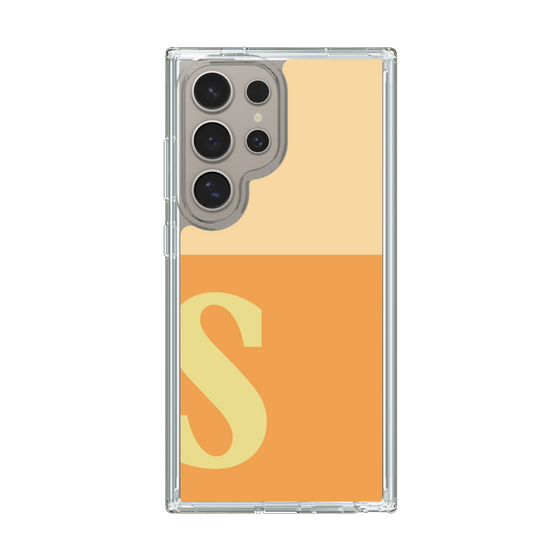 Slim Protection Case［ Original - initial two tone - S orange ］