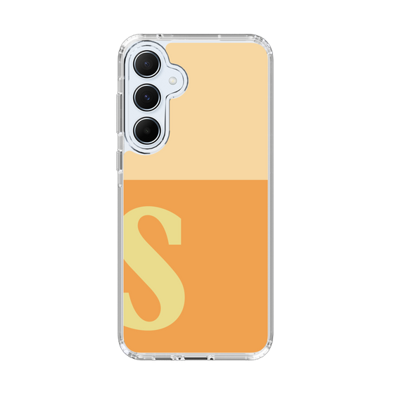Slim Protection Case［ オリジナル - initial two tone - S orange ］
