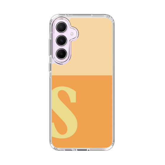 Slim Protection Case［ オリジナル - initial two tone - S orange ］