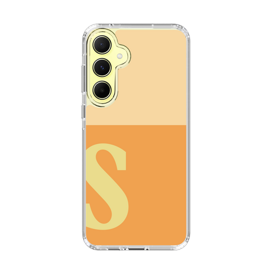 Slim Protection Case［ オリジナル - initial two tone - S orange ］