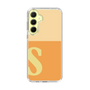 Slim Protection Case［ オリジナル - initial two tone - S orange ］