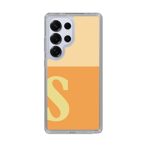 Slim Protection Case［ Original - initial two tone - S orange ］