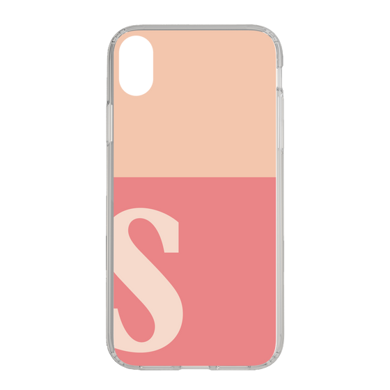 Slim Protection Case［ Original - initial two tone - S pink ］