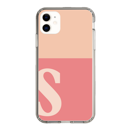 Slim Protection Case［ Original - initial two tone - S pink ］