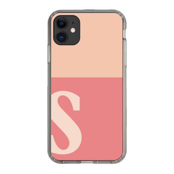 Slim Protection Case［ Original - initial two tone - S pink ］
