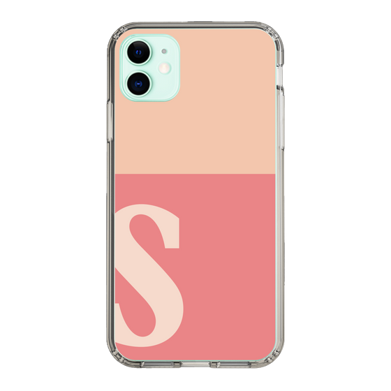 Slim Protection Case［ Original - initial two tone - S pink ］