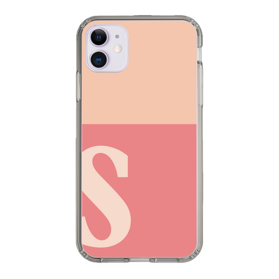 Slim Protection Case［ Original - initial two tone - S pink ］