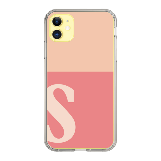 Slim Protection Case［ Original - initial two tone - S pink ］