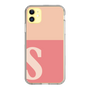 Slim Protection Case［ Original - initial two tone - S pink ］