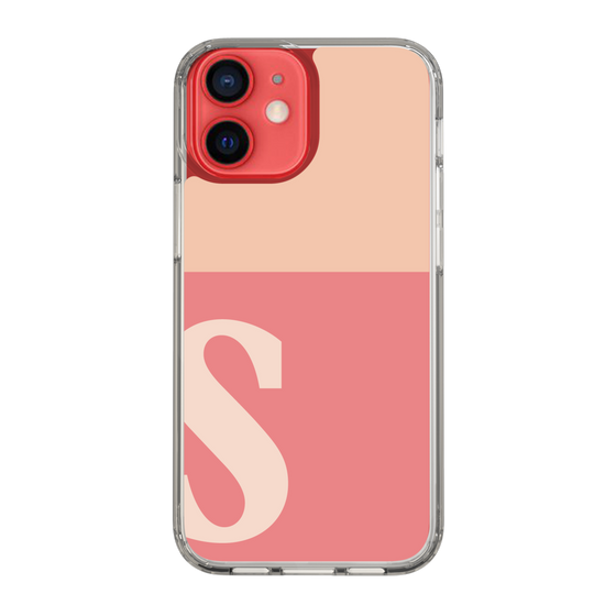 Slim Protection Case［ Original - initial two tone - S pink ］