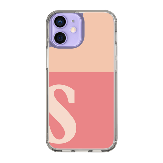 Slim Protection Case［ Original - initial two tone - S pink ］