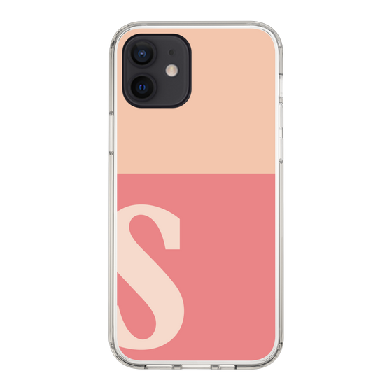 Slim Protection Case［ Original - initial two tone - S pink ］