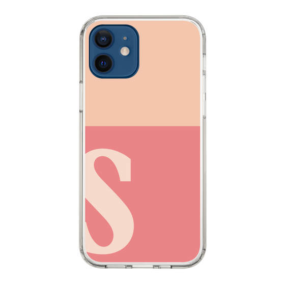 Slim Protection Case［ Original - initial two tone - S pink ］