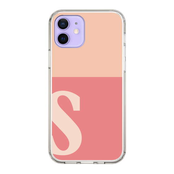 Slim Protection Case［ Original - initial two tone - S pink ］