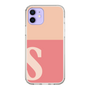 Slim Protection Case［ Original - initial two tone - S pink ］