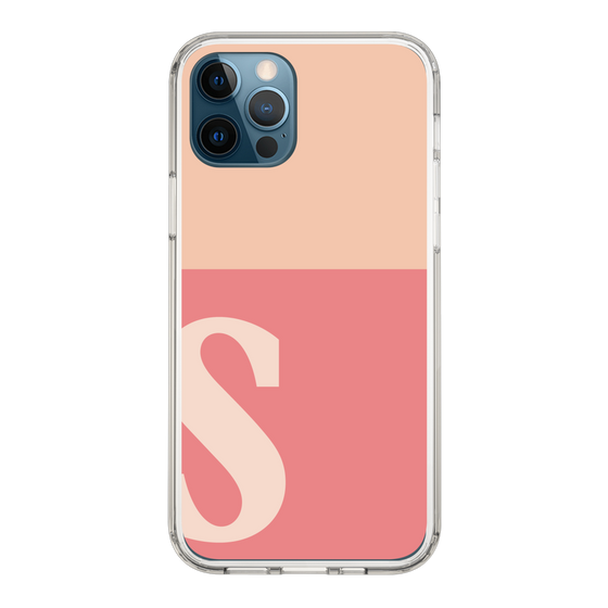 Slim Protection Case［ Original - initial two tone - S pink ］