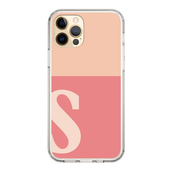 Slim Protection Case［ Original - initial two tone - S pink ］