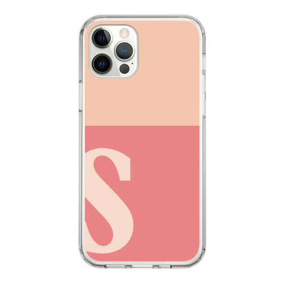 Slim Protection Case［ Original - initial two tone - S pink ］