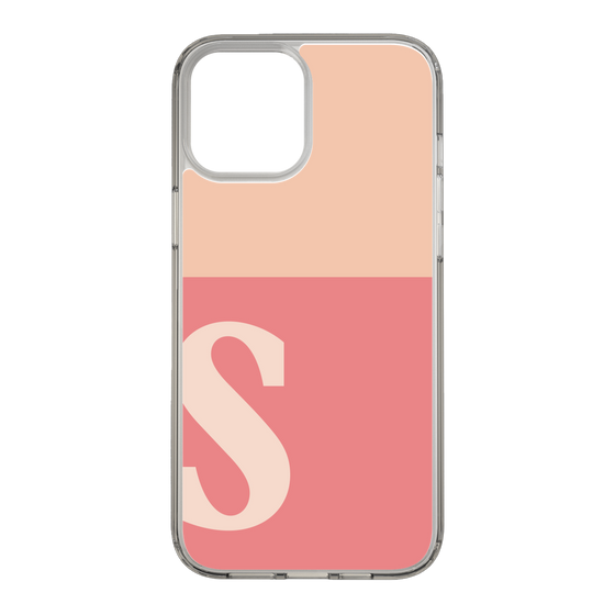 Slim Protection Case［ Original - initial two tone - S pink ］