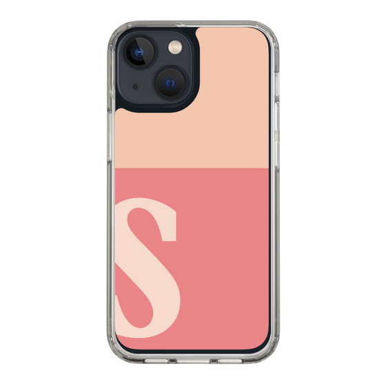 Slim Protection Case［ Original - initial two tone - S pink ］