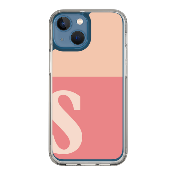 Slim Protection Case［ Original - initial two tone - S pink ］