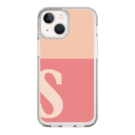 Slim Protection Case［ Original - initial two tone - S pink ］