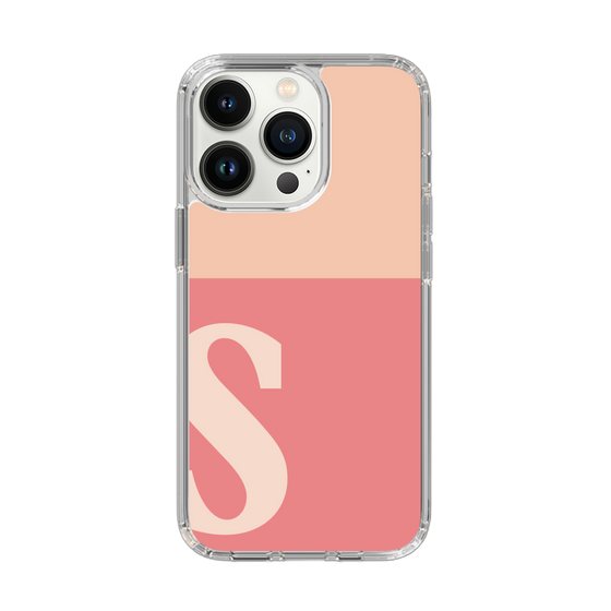 Slim Protection Case［ Original - initial two tone - S pink ］