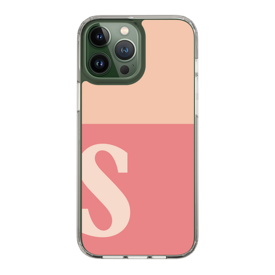 Slim Protection Case［ Original - initial two tone - S pink ］