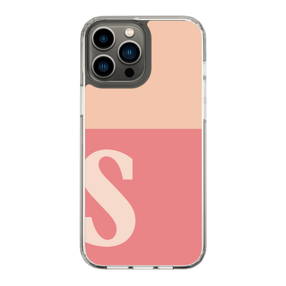 Slim Protection Case［ Original - initial two tone - S pink ］