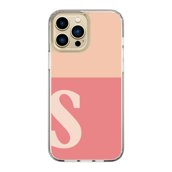 Slim Protection Case［ Original - initial two tone - S pink ］