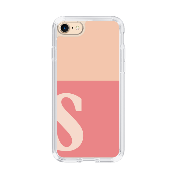 Slim Protection Case［ Original - initial two tone - S pink ］