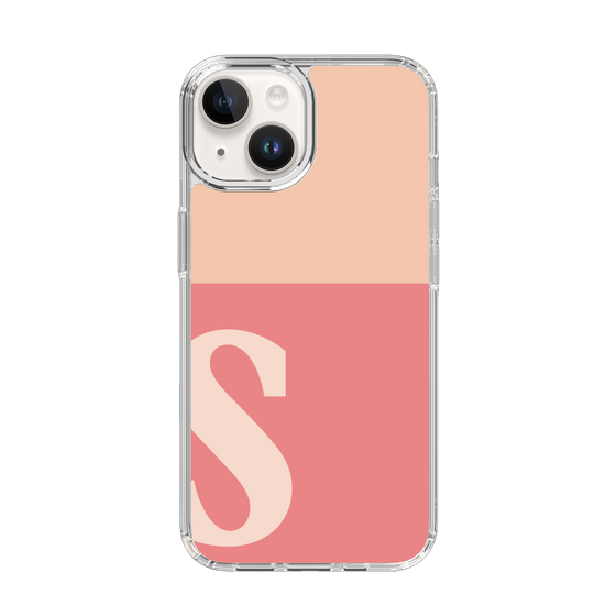 Slim Protection Case［ Original - initial two tone - S pink ］