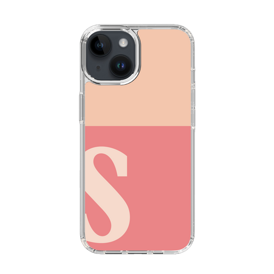 Slim Protection Case［ Original - initial two tone - S pink ］