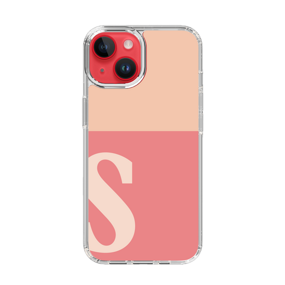 Slim Protection Case［ Original - initial two tone - S pink ］