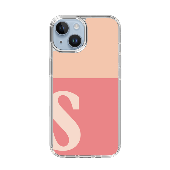 Slim Protection Case［ Original - initial two tone - S pink ］
