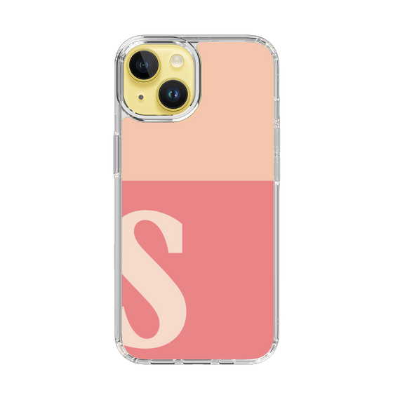 Slim Protection Case［ Original - initial two tone - S pink ］