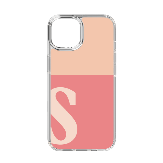 Slim Protection Case［ Original - initial two tone - S pink ］