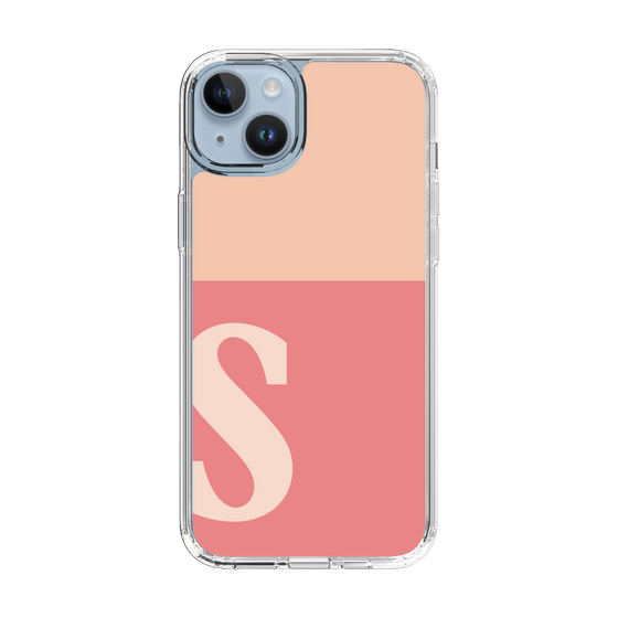Slim Protection Case［ Original - initial two tone - S pink ］