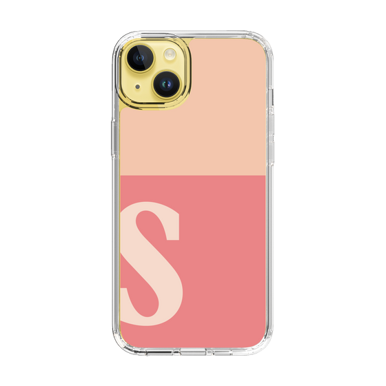 Slim Protection Case［ Original - initial two tone - S pink ］