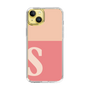 Slim Protection Case［ Original - initial two tone - S pink ］