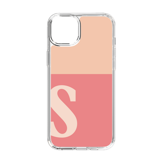 Slim Protection Case［ Original - initial two tone - S pink ］