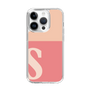 Slim Protection Case［ Original - initial two tone - S pink ］