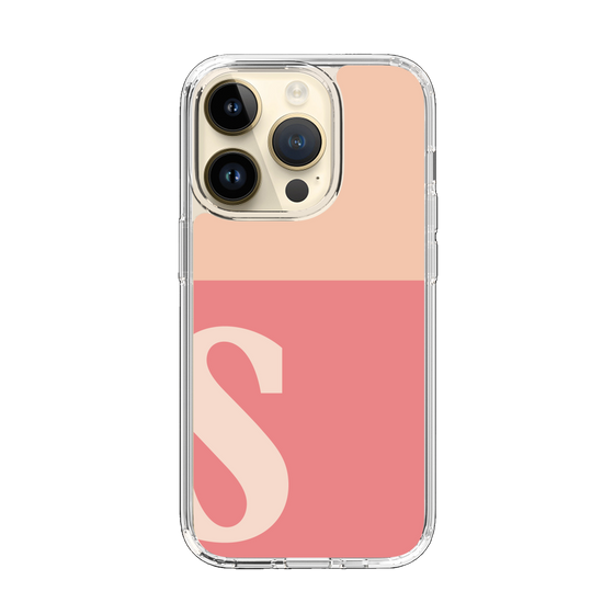 Slim Protection Case［ Original - initial two tone - S pink ］