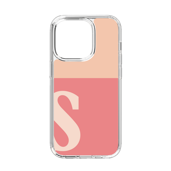 Slim Protection Case［ Original - initial two tone - S pink ］